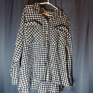 Plus size Boyfriend shirt